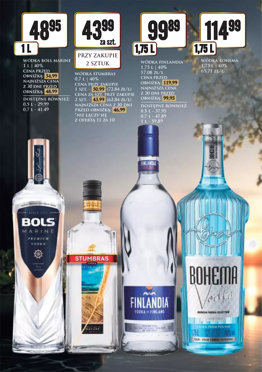 Gazetka promocyjna Dino - Katalog alkoholowy / maj-czerwiec 2026 - ważna 29.05 do 06.06.2026 - strona 3 - produkty: Bols, Finlandia, Wódka