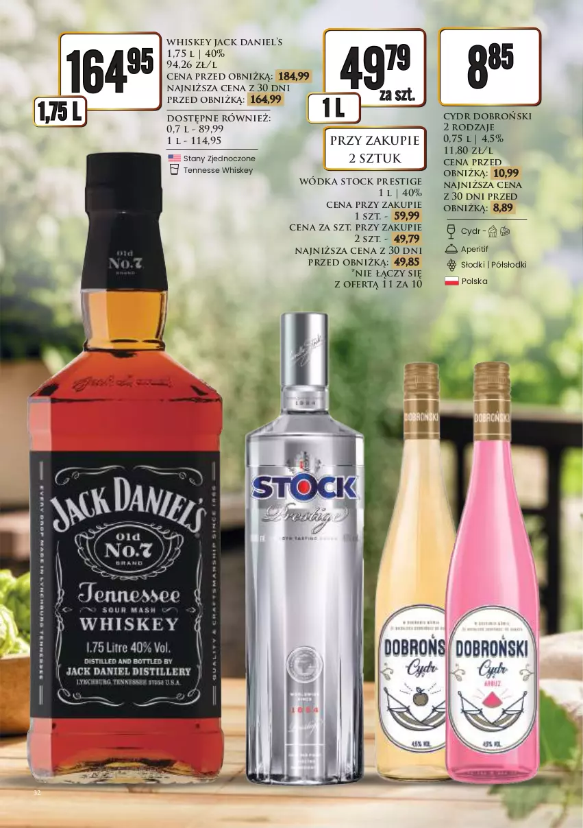 Gazetka promocyjna Dino - Katalog alkoholowy / maj-czerwiec 2026 - ważna 29.05 do 06.06.2026 - strona 32 - produkty: Stock, Whiskey