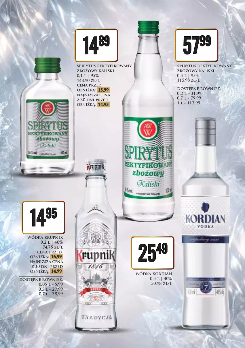 Gazetka promocyjna Dino - Katalog alkoholowy / maj-czerwiec 2026 - ważna 29.05 do 06.06.2026 - strona 7 - produkty: Krupnik, Wódka