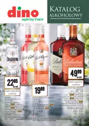Gazetka promocyjna Dino - Katalog alkoholowy / maj-czerwiec 2026 - Gazetka - ważna od 06.06 do 06.06.2026 - strona 1 - produkty: Koc, Wódka, Whisky, Wino, Napój, Carlo Rossi