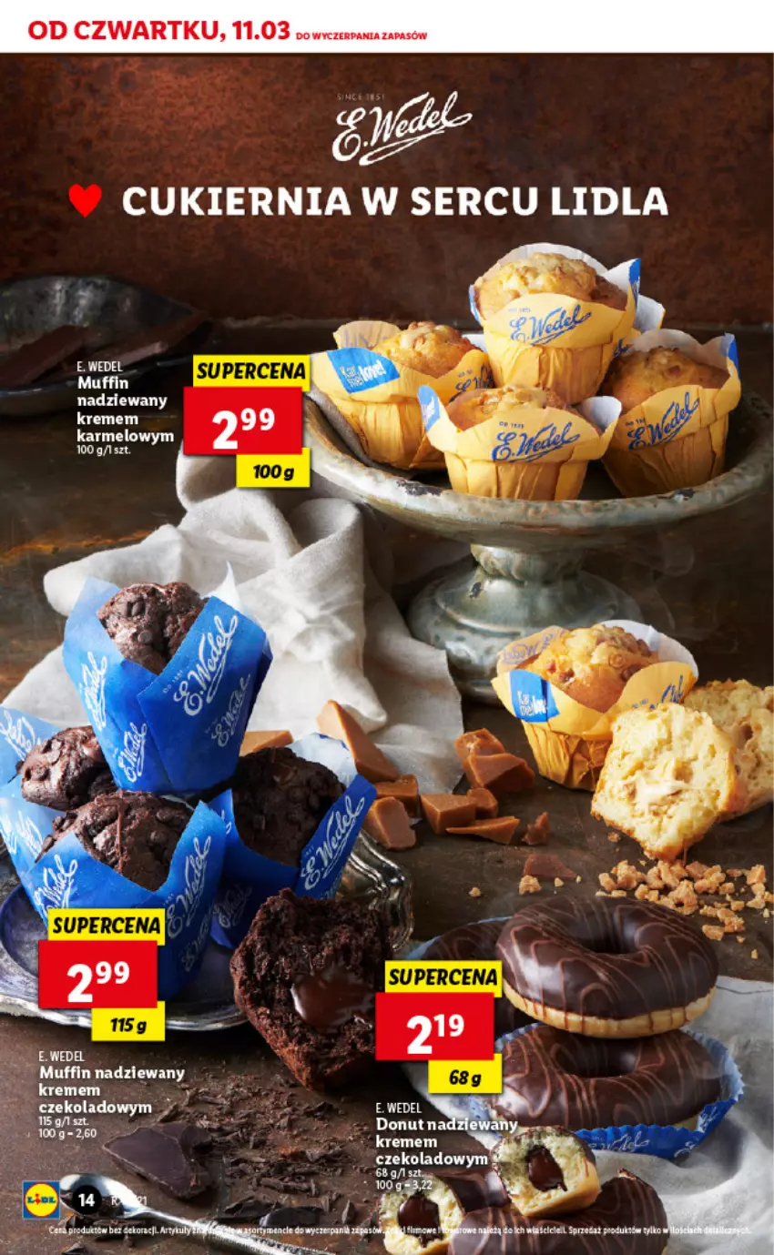 Gazetka promocyjna Lidl - GAZETKA - ważna 11.03 do 13.03.2021 - strona 14 - produkty: Donut