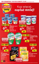 Gazetka promocyjna Lidl - GAZETKA - Gazetka - ważna od 13.03 do 13.03.2021 - strona 18 - produkty: Jogurt naturalny, Ser, Bell, Jogurt, Pilos, Bella, Ser pleśniowy, Jogobella, Gala