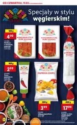 Gazetka promocyjna Lidl - GAZETKA - Gazetka - ważna od 13.03 do 13.03.2021 - strona 26 - produkty: Por, Salami, Chipsy, Kiełbasa, Fa