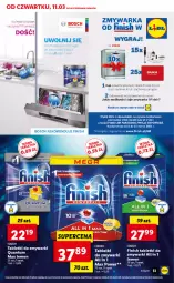Gazetka promocyjna Lidl - GAZETKA - Gazetka - ważna od 13.03 do 13.03.2021 - strona 51 - produkty: Gra, Finish, Tablet, Kosz, Warka, Zmywarki, Zmywarka, Tabletki do zmywarki, Fa