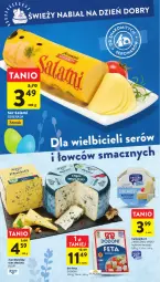 Gazetka promocyjna Intermarche - Gazetka Intermarche - Gazetka - ważna od 11.04 do 11.04.2023 - strona 34 - produkty: Ser, Salami, Camembert, Feta, Ser salami, Lazur