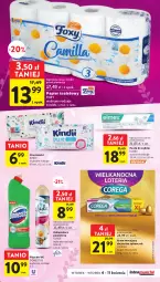 Gazetka promocyjna Intermarche - Gazetka Intermarche - Gazetka - ważna od 11.04 do 11.04.2023 - strona 47 - produkty: Domestos, Corega, Papier, Pasta do zębów, Papier toaletowy, Odświeżacz powietrza, Chusteczki, Płyn do wc, Foxy, Elmex, Kindii