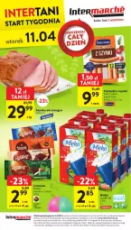 Gazetka promocyjna Intermarche - Gazetka Intermarche - Gazetka - ważna od 11.04 do 11.04.2023 - strona 48 - produkty: Krakus, Gra, Parówki, Parówki z szynki, Wawel, Szynka, Tarczyński, Czekolada, Mleko, Fa