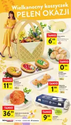 Gazetka promocyjna Intermarche - Gazetka Intermarche - Gazetka - ważna od 11.04 do 11.04.2023 - strona 8 - produkty: Jaja, Kosz, Kabanos, Chleb, Masło