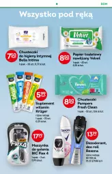 Gazetka promocyjna Żabka - Gazetka - ważna od 26.07 do 26.07.2022 - strona 48 - produkty: BIC, Pampers, Papier, Rexona, Bell, Dezodorant, Papier toaletowy, Velvet, Szynka, Chusteczki, Maszynka, Bella, Maszynka do golenia, Grill