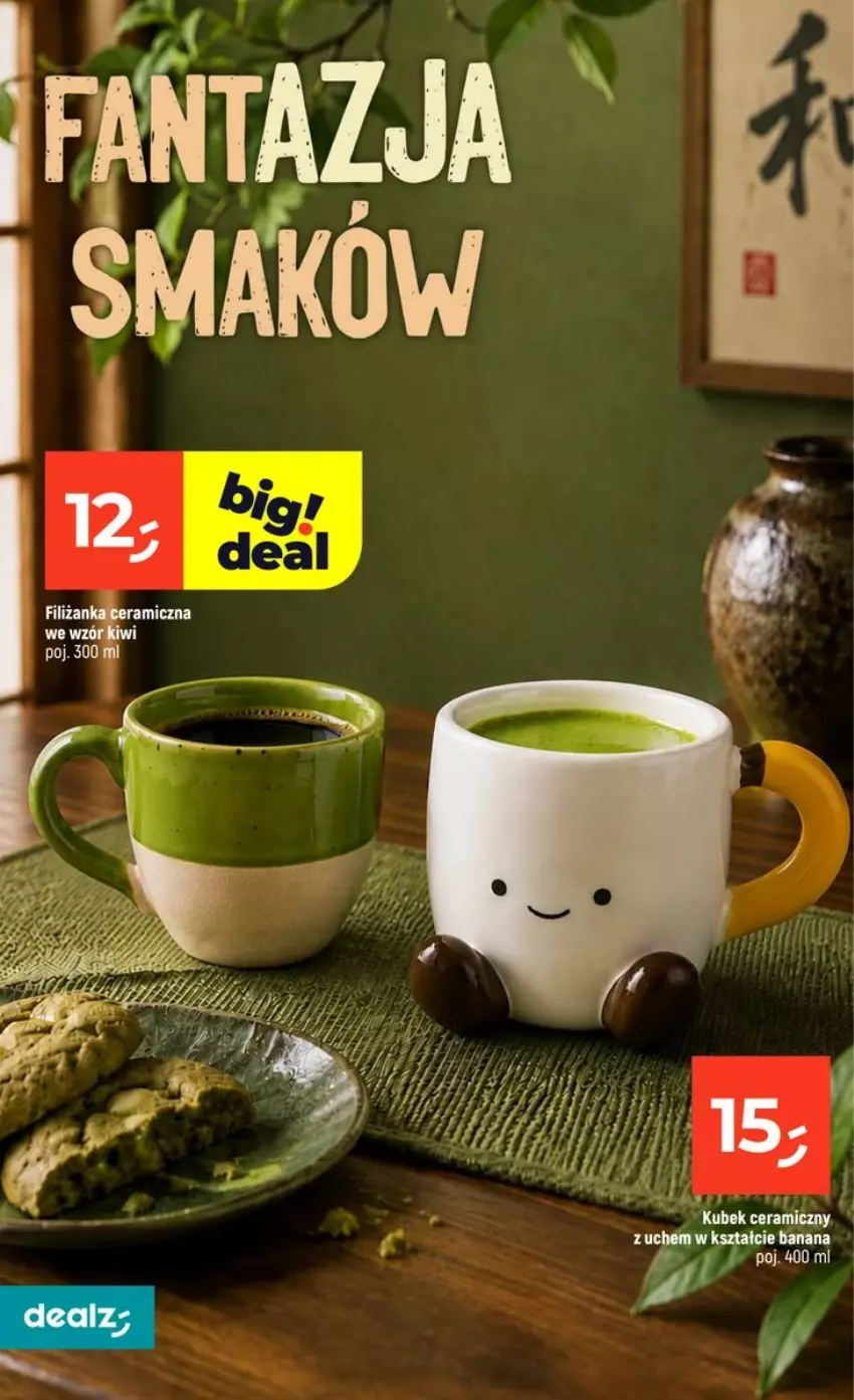 Gazetka promocyjna Dealz - NOWA GAZETKA - ważna 16.07 do 22.07.2026 - strona 18 - produkty: Filiżanka, Kiwi, Kubek