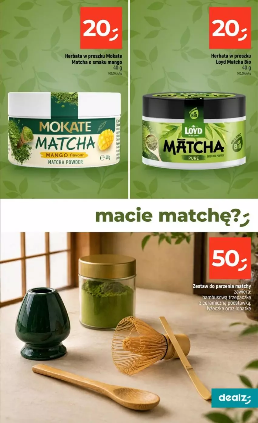Gazetka promocyjna Dealz - NOWA GAZETKA - ważna 16.07 do 22.07.2026 - strona 19 - produkty: Herbata, Mango
