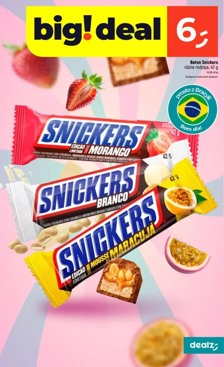 Gazetka promocyjna Dealz - NOWA GAZETKA - ważna 16.07 do 22.07.2026 - strona 27 - produkty: Baton, Snickers