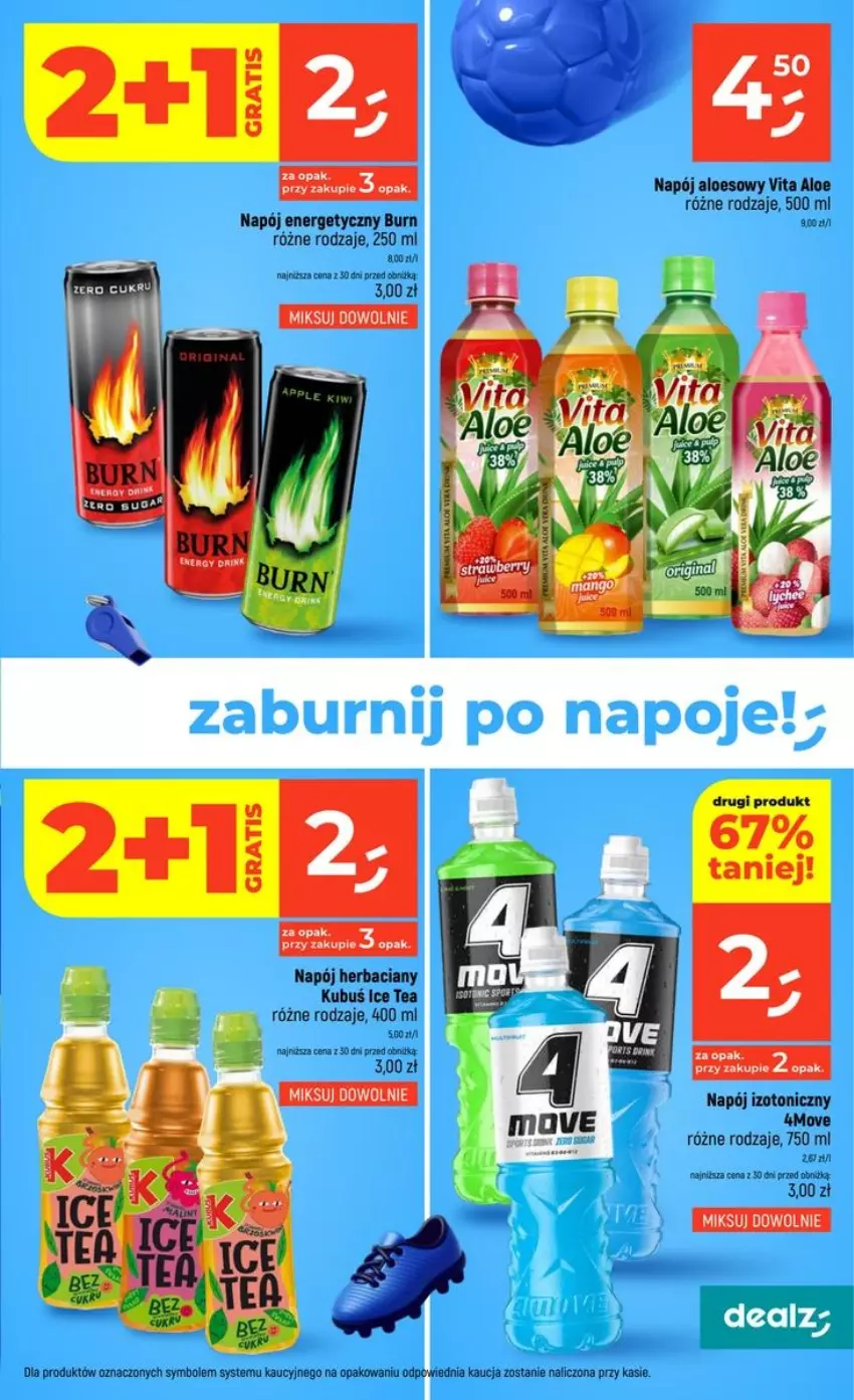 Gazetka promocyjna Dealz - NOWA GAZETKA - ważna 16.07 do 22.07.2026 - strona 33 - produkty: Gra, Ice tea, Kubuś, Napój, Napój energetyczny