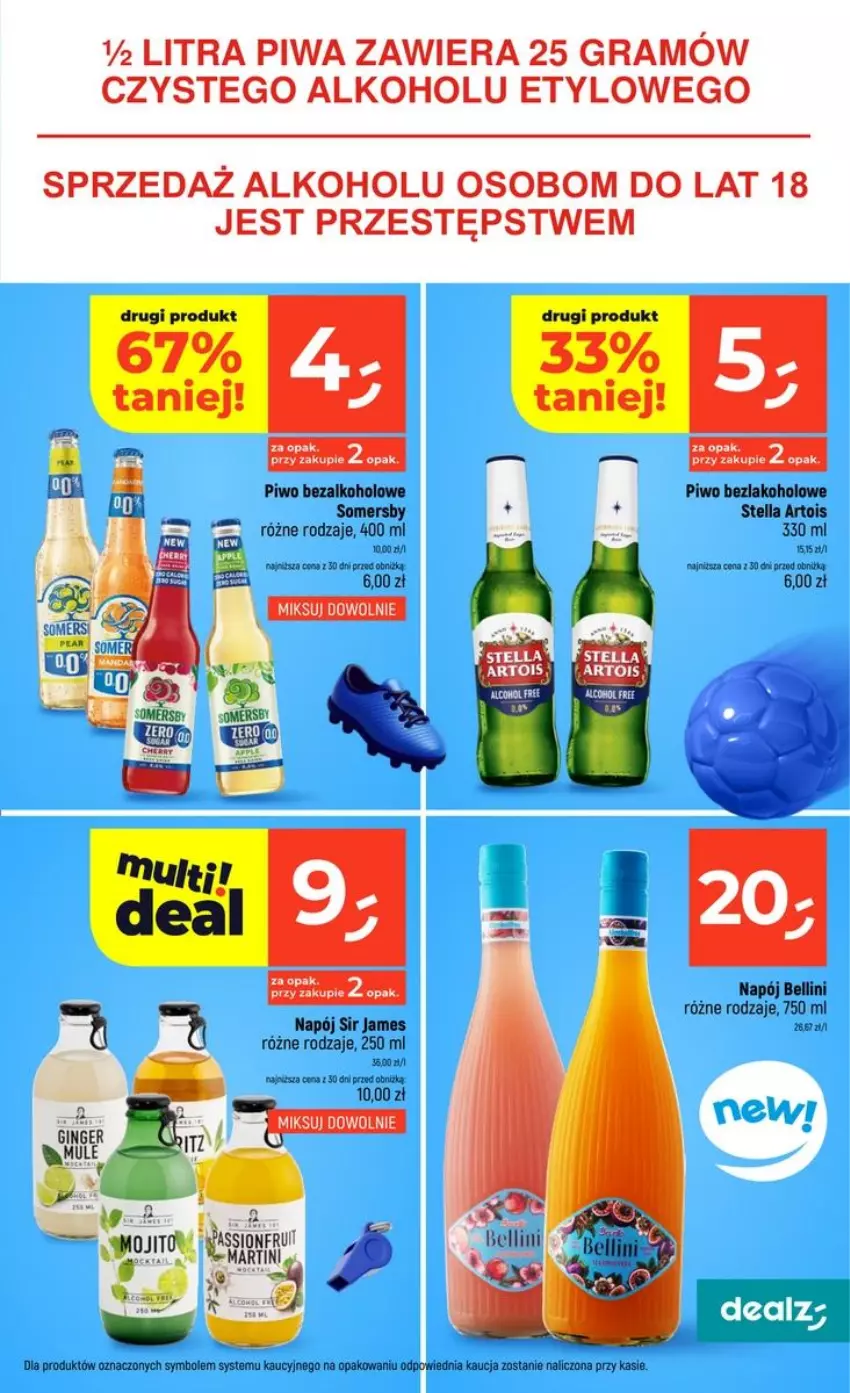 Gazetka promocyjna Dealz - NOWA GAZETKA - ważna 16.07 do 22.07.2026 - strona 35 - produkty: Bell, Gra, Napój, Piwa, Piwo