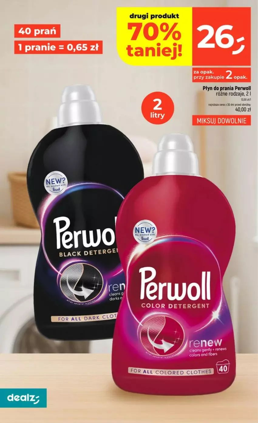 Gazetka promocyjna Dealz - NOWA GAZETKA - ważna 16.07 do 22.07.2026 - strona 38 - produkty: Lack, Perwoll, Płyn do prania