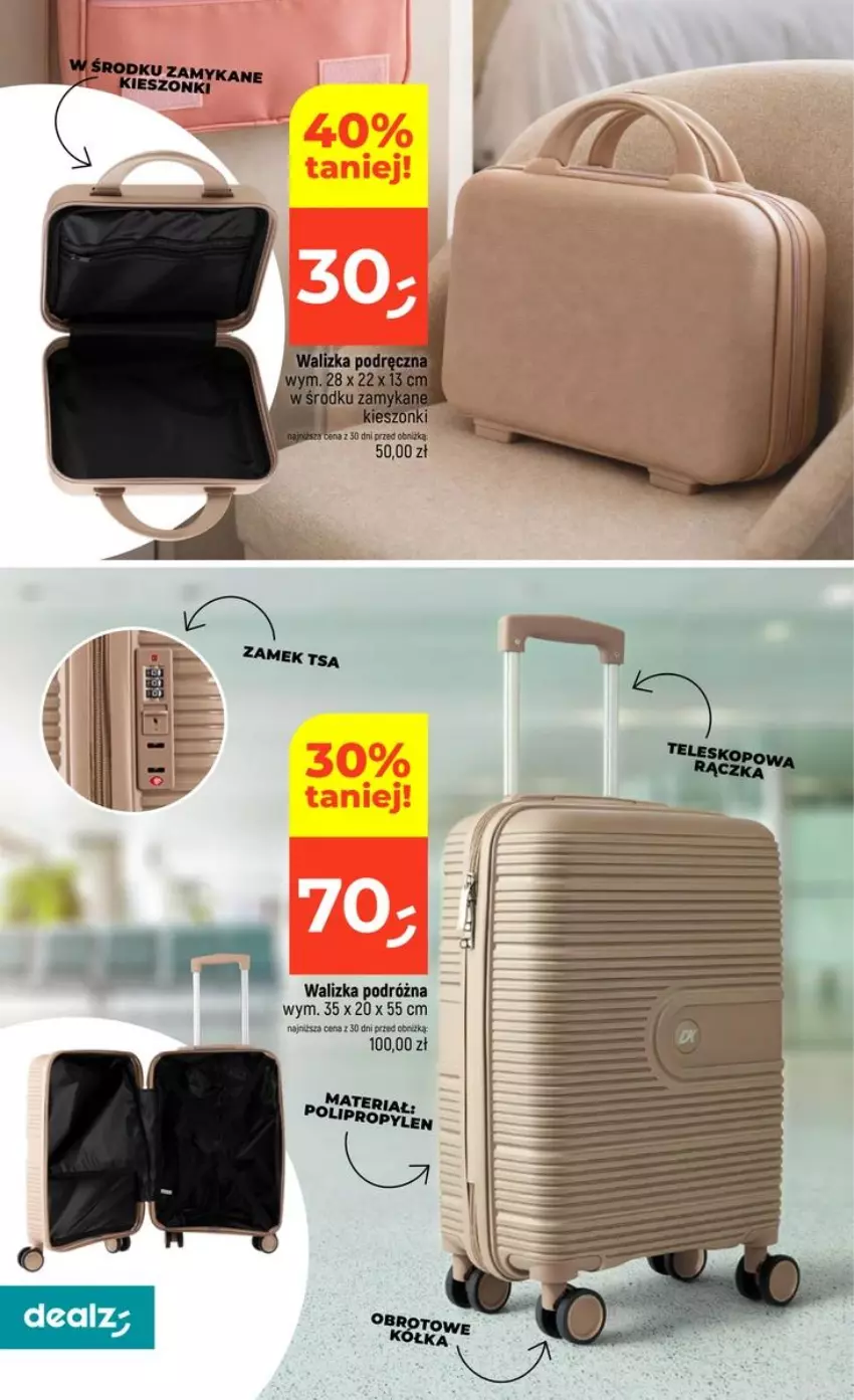 Gazetka promocyjna Dealz - NOWA GAZETKA - ważna 16.07 do 22.07.2026 - strona 52 - produkty: Walizka