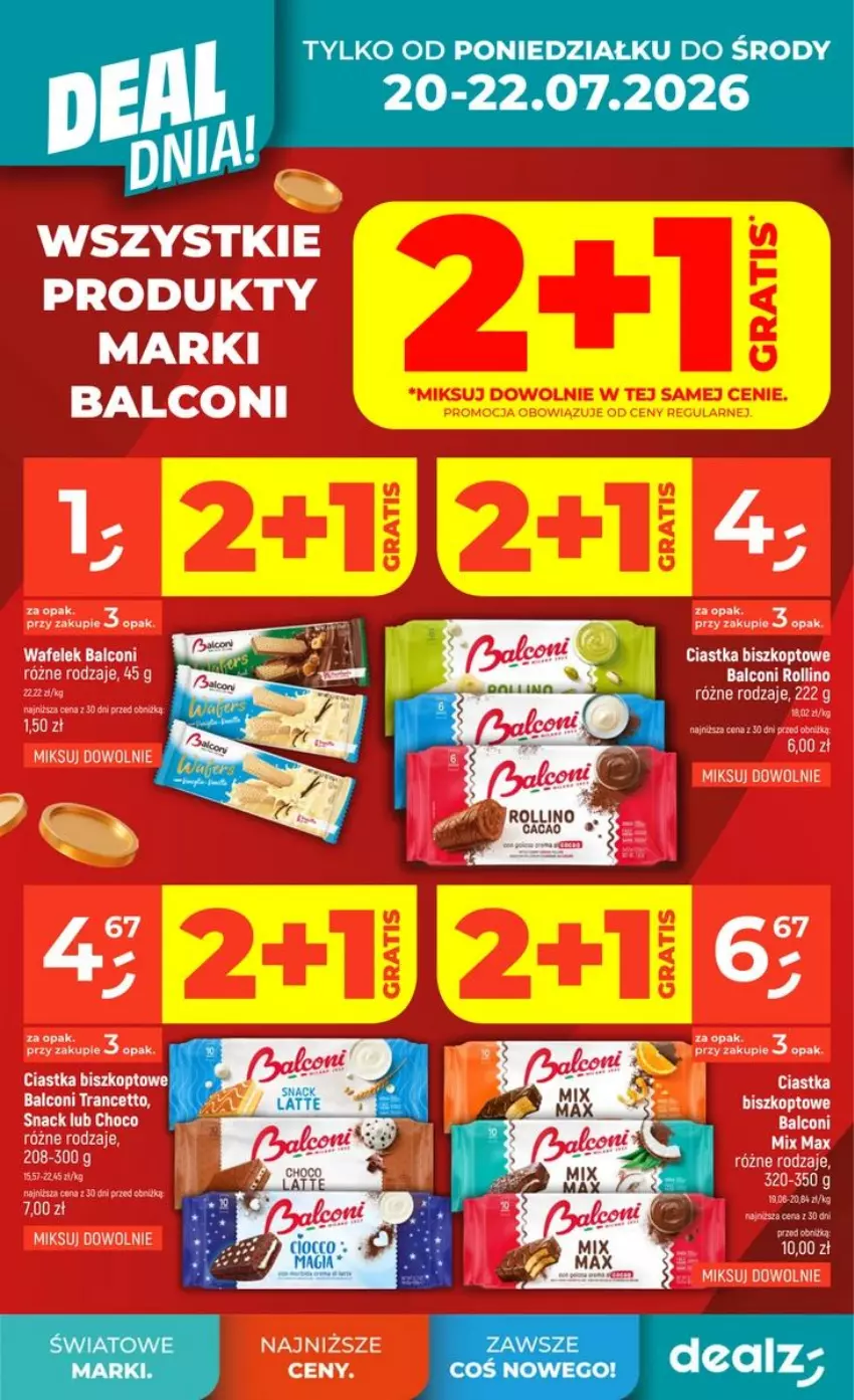 Gazetka promocyjna Dealz - NOWA GAZETKA - ważna 16.07 do 22.07.2026 - strona 6