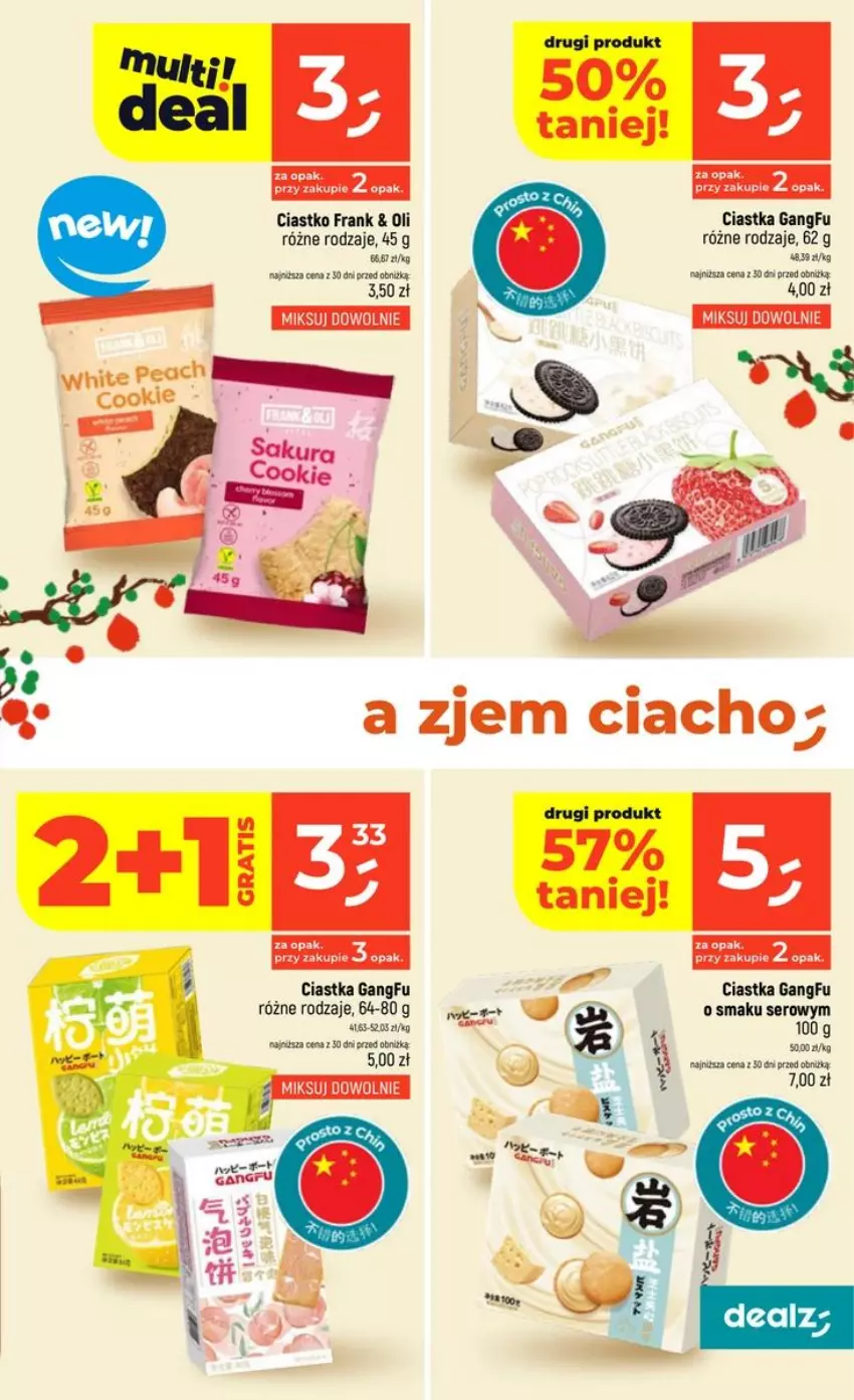 Gazetka promocyjna Dealz - NOWA GAZETKA - ważna 16.07 do 22.07.2026 - strona 9 - produkty: Ciastka, Gra, GRID, Ser