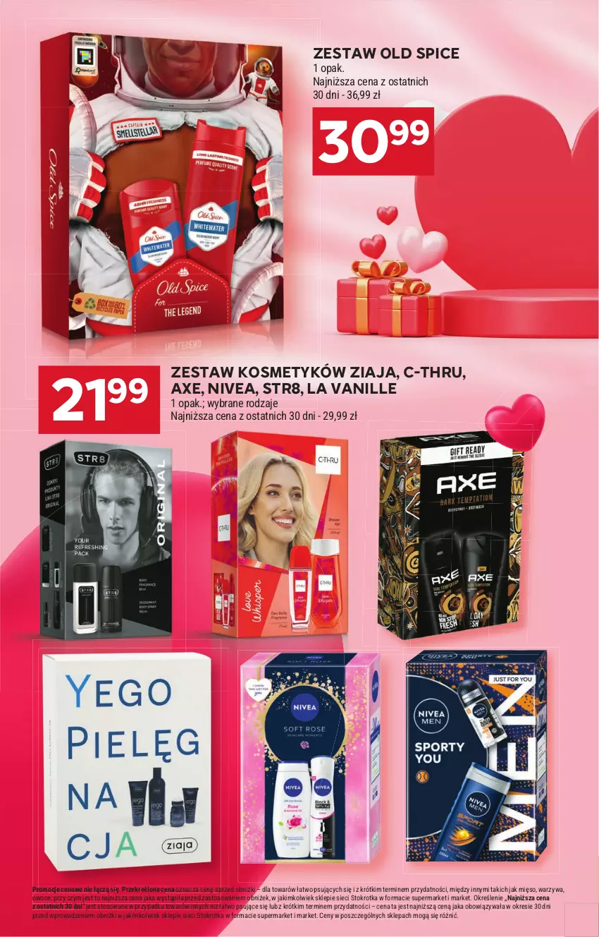 Gazetka promocyjna Stokrotka - Supermarket - ważna 13.02 do 19.02.2025 - strona 11 - produkty: C-Thru, Mięso, Nivea, Old Spice, Owoce, Str8, Warzywa, Ziaja