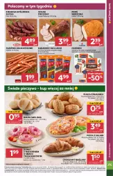 Gazetka promocyjna Stokrotka - Supermarket - Gazetka - ważna od 19.02 do 19.02.2025 - strona 19 - produkty: Piec, Gra, Salami, Parówki, Croissant, Bułka grahamka, Pizza, Pieczywo, Kabanos, Donut, Schab pieczony, Kiełbasa, Bułka