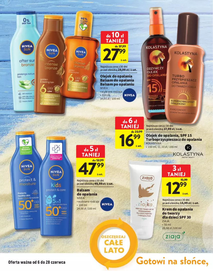 Gazetka promocyjna Intermarche - Gazetka Intermarche - ważna 06.06 do 28.06.2023 - strona 22 - produkty: Dzieci, Nivea, Olej, Ziaja