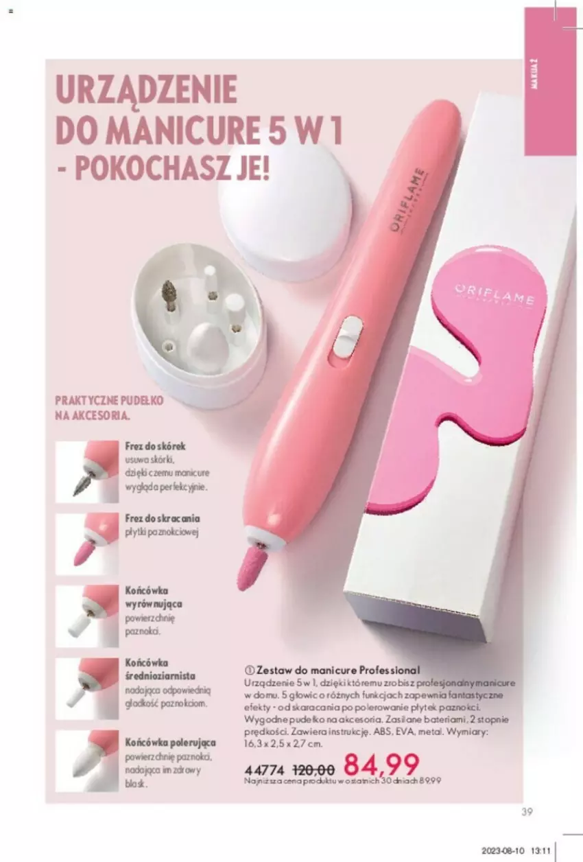 Gazetka promocyjna Oriflame - ważna 31.10 do 14.11.2023 - strona 111 - produkty: Koc, Parka, Pudełko