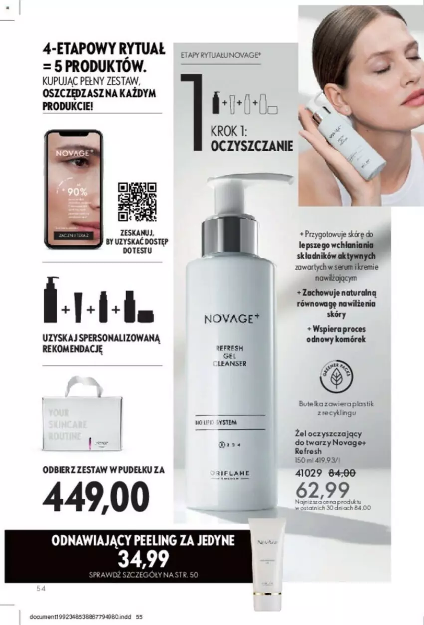 Gazetka promocyjna Oriflame - ważna 31.10 do 14.11.2023 - strona 116 - produkty: NovAge, Peeling, Rum, Ser, Serum