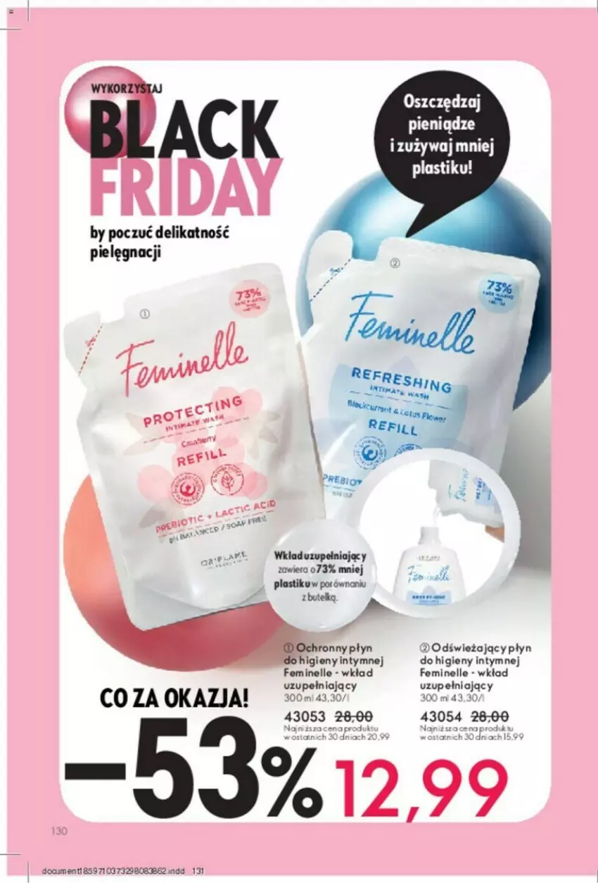 Gazetka promocyjna Oriflame - ważna 31.10 do 14.11.2023 - strona 76 - produkty: Fa, Feminelle, Por