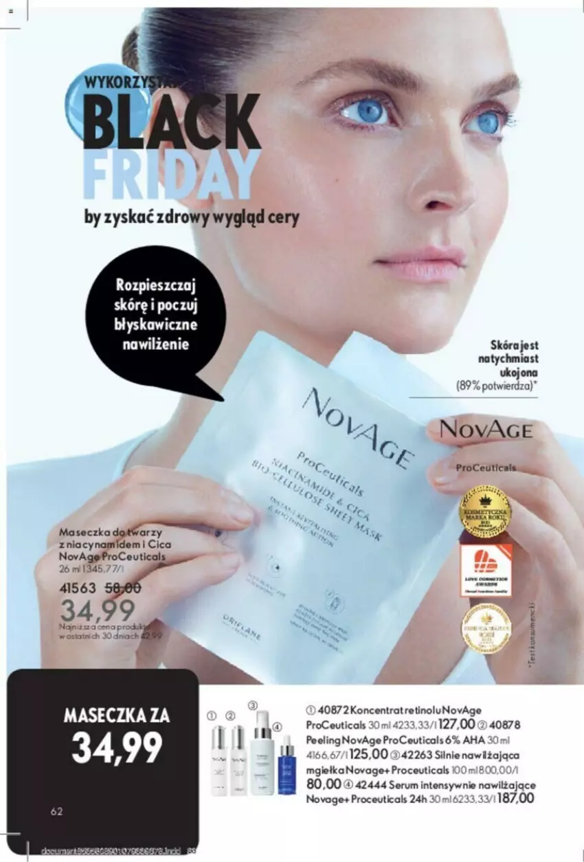 Gazetka promocyjna Oriflame - ważna 31.10 do 14.11.2023 - strona 79 - produkty: NovAge, Peeling, Rum, Ser, Serum