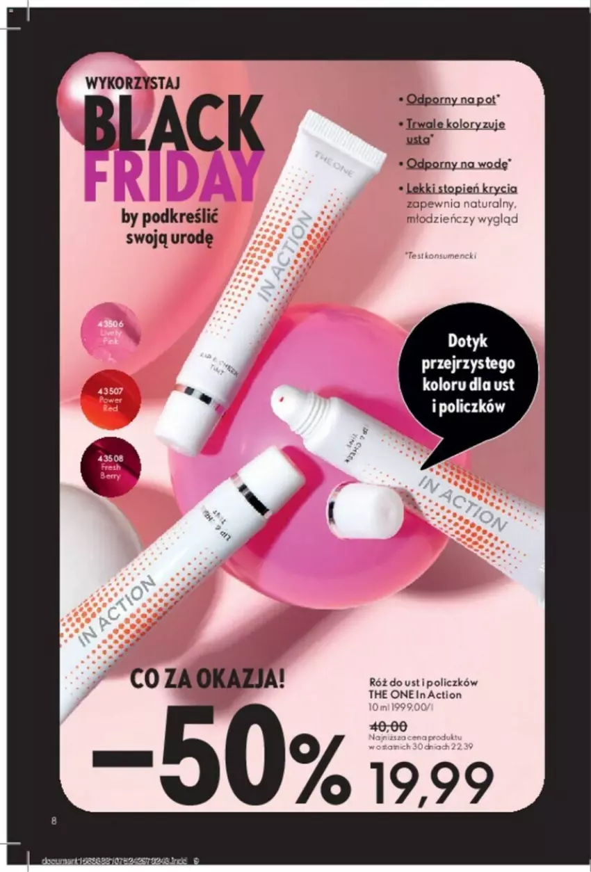 Gazetka promocyjna Oriflame - ważna 31.10 do 14.11.2023 - strona 94 - produkty: Lack, Por, The ONE, Top