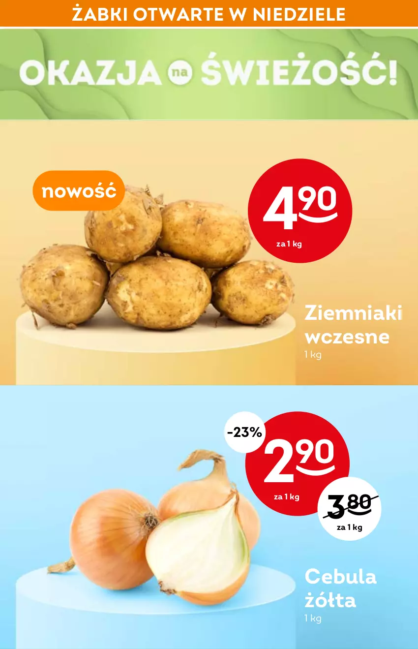 Gazetka promocyjna Żabka - ważna 06.04 do 14.04.2022 - strona 27 - produkty: Cebula, Warzywa, Ziemniaki