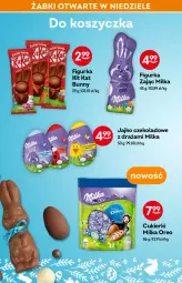 Gazetka promocyjna Żabka - Gazetka - ważna od 14.04 do 14.04.2022 - strona 38 - produkty: Kit Kat, Cukier, Kosz, Cukierki, Oreo, Milka