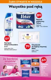 Gazetka promocyjna Żabka - Gazetka - ważna od 14.04 do 14.04.2022 - strona 53 - produkty: Papier, Bell, Velvet, Ręcznik, Chusteczki, Always, Szampon, Podpaski, Bella, Always Ultra