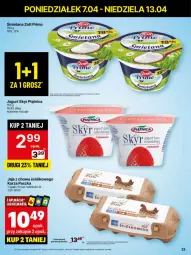 Gazetka promocyjna Delikatesy Centrum - NOWA GAZETKA Delikatesy Centrum od 7 kwietnia! 7-13.04.2025 - Gazetka - ważna od 13.04 do 13.04.2025 - strona 23 - produkty: Piątnica, Zott, Jaja, Jogurt, Zott Primo