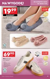 Gazetka promocyjna Biedronka - Okazje Tygodnia - Gazetka - ważna od 01.03 do 01.03.2025 - strona 39 - produkty: Kapcie, Buty