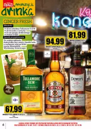 Gazetka promocyjna Topaz - Gazetka - Gazetka - ważna od 30.04 do 30.04.2024 - strona 6 - produkty: Sok, Whiskey, Cytryny, Syrop, Whisky, Lanki, Mięta, Imbir
