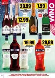 Gazetka promocyjna Topaz - Gazetka - Gazetka - ważna od 30.04 do 30.04.2024 - strona 8 - produkty: Mus, Wino musujące, Prosecco, Wino