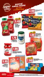 Gazetka promocyjna Topaz - Gazetka - Gazetka - ważna od 30.03 do 30.03.2022 - strona 12 - produkty: Chrzan, Ketchup, Koncentrat pomidorowy, Top, Sok, Frytki, Precelki, Ogród
