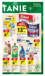 Gazetka promocyjna Intermarche - Gazetka - ważna od 13.12 do 13.12.2023 - strona 5 - produkty: Ajax, Spray do czyszczenia, Papier, Ręcznik, Rolki, Mola, Tytan, Fairy, Płyn do mycia, Sidolux, Fa