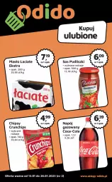 Gazetka promocyjna Odido - Gazetka - Gazetka - ważna od 26.01 do 26.01.2023 - strona 1 - produkty: Sos, Coca-Cola, Crunchips, Pudliszki, Masło, Napój