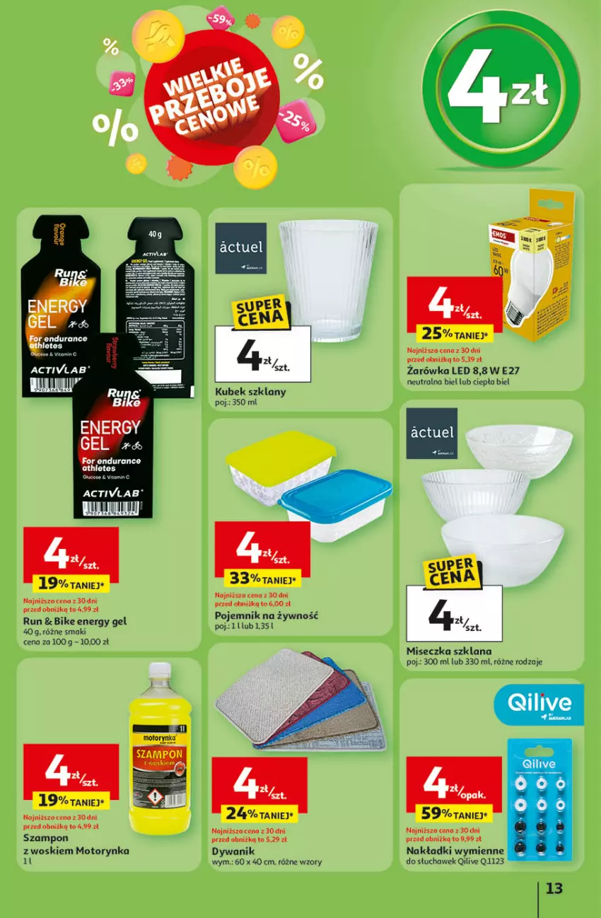 Gazetka promocyjna Auchan - Wielkie Przeboje Cenowe Hipermarket - ważna 02.01 do 07.01.2026 - strona 13 - produkty: Dywan, Dywanik, Kubek, LANA, Miseczka, Pojemnik, Szampon