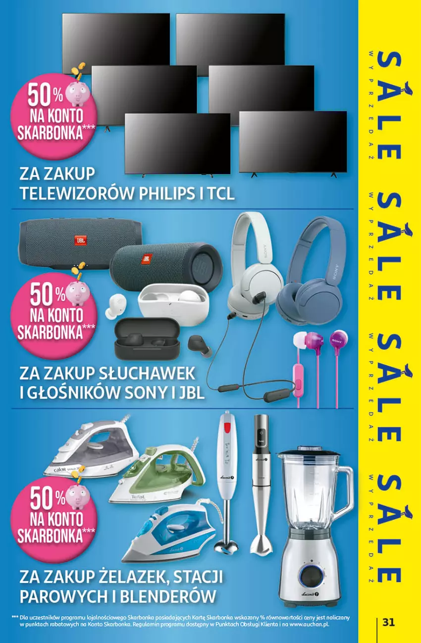 Gazetka promocyjna Auchan - Wielkie Przeboje Cenowe Hipermarket - ważna 02.01 do 07.01.2026 - strona 31