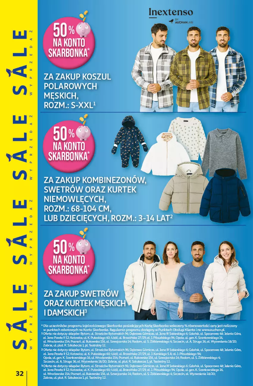 Gazetka promocyjna Auchan - Wielkie Przeboje Cenowe Hipermarket - ważna 02.01 do 07.01.2026 - strona 32