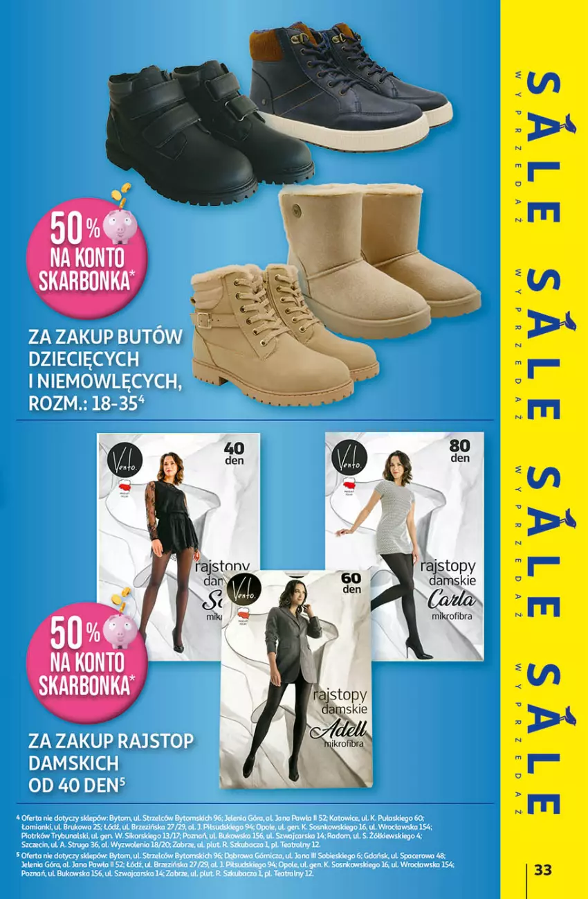 Gazetka promocyjna Auchan - Wielkie Przeboje Cenowe Hipermarket - ważna 02.01 do 07.01.2026 - strona 33 - produkty: Rajstopy, Top