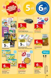 Gazetka promocyjna Auchan - Wielkie Przeboje Cenowe Hipermarket - Gazetka - ważna od 07.01 do 07.01.2026 - strona 15 - produkty: Odkurzacz, Philips, Słuchawki, Zupa, Electrolux, Groszek ptysiowy, Mysz, Dzieci, Zelmer, Frytki, Amica, Groszek, Hortex