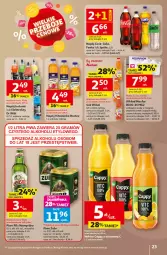Gazetka promocyjna Auchan - Wielkie Przeboje Cenowe Hipermarket - Gazetka - ważna od 07.01 do 07.01.2026 - strona 23 - produkty: Piwa, Piwo, Sok, Por, Gra, Inka, Namysłów, Coca-Cola, Aquaphor, Fanta, Sprite, Napój, Magnez, Hortex, Fa