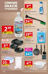 Gazetka promocyjna Auchan - Wielkie Przeboje Cenowe Hipermarket - Gazetka - ważna od 07.01 do 07.01.2026 - strona 30 - produkty: Ser, Skrobaczka, Talerz obiadowy, Bulion, Szczotka, Pojemnik, Lion, Talerz, Talerz deserowy, Płyn do spryskiwaczy, Deser, Patelnia, Woda, Talerz głęboki