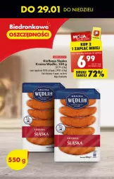 Gazetka promocyjna Biedronka - Gazetka - Biedronka.pl - Gazetka - ważna od 01.02 do 01.02.2023 - strona 4 - produkty: , Kiełbasa, Kiełbasa śląska, Fa