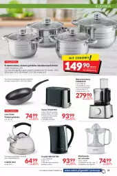 Gazetka promocyjna Makro - [Oferta promocyjna] Artykuły spożywcze i przemysłowe - Gazetka - ważna od 24.01 do 24.01.2022 - strona 21 - produkty: Sok, Czajnik, Kuchnia, Pojemnik, Toster, Robot, Wyciskarka, Patelnia, K2