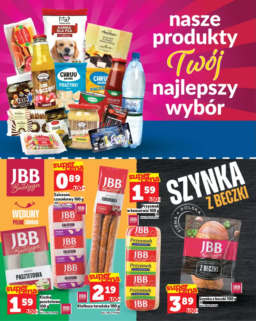 Gazetka promocyjna Topaz - Gazetka - ważna 14.08 do 20.08.2025 - strona 16 - produkty: Kiełbasa, LG, Pasztet, Przysmaki, Salceson, Ser